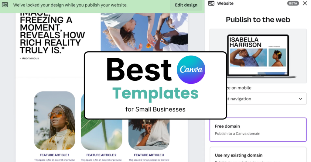 Best Canva Templates for Small Businesses