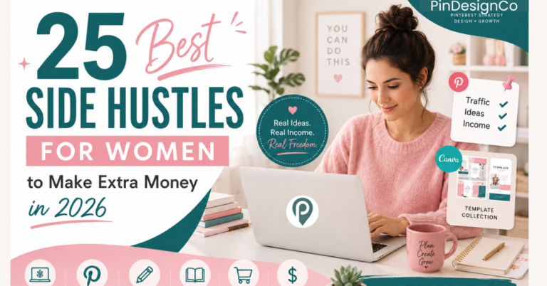 25 Best Side Hustles for Women to Make Extra Money