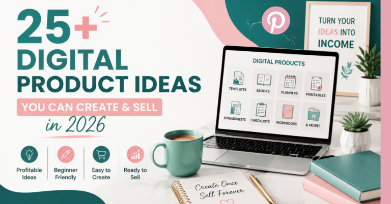 Digital product ideas to create and sell in 2026